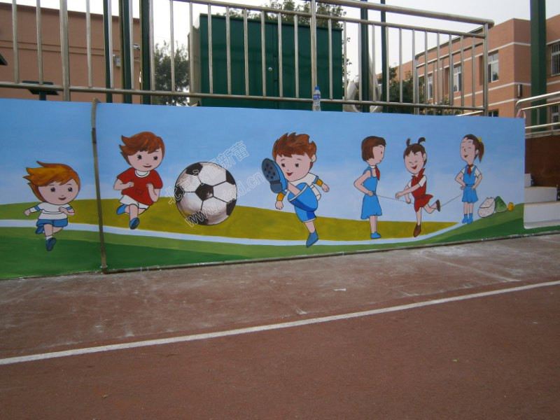 順義馬坡二小墻繪